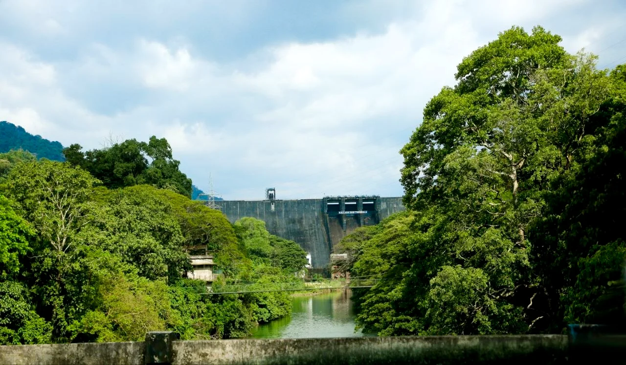 Waterfall near Thenmala